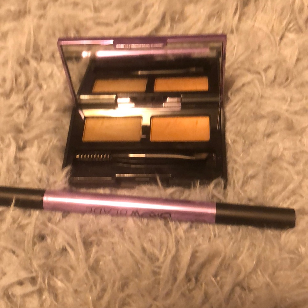 Urban decay brow double down and blade in ginger